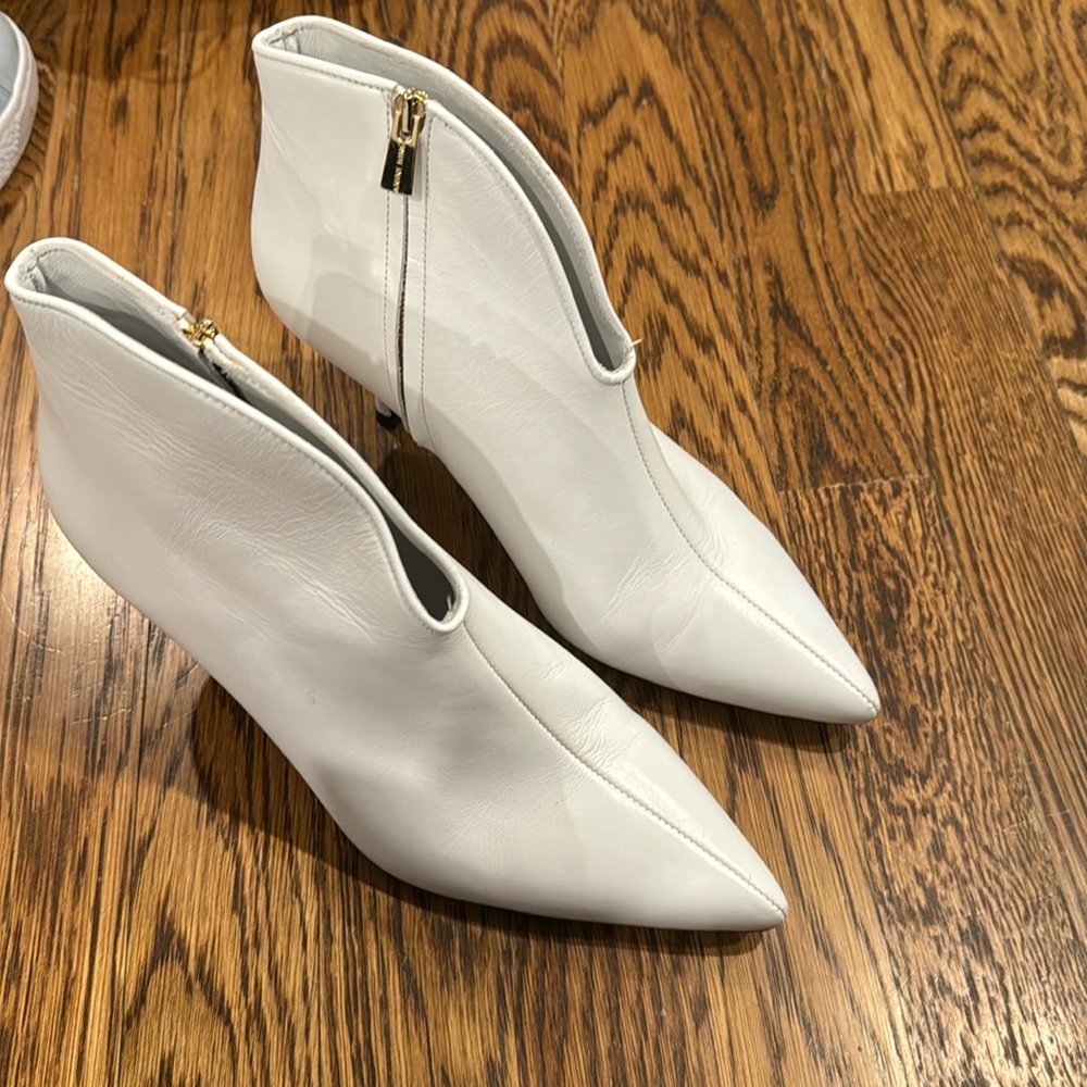 Anine Bing Frankie Leather Ankle booties